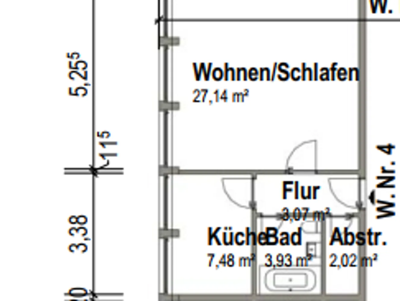 1 Zimmer Wohnung mit 42 m² in Duisburg – Bild 5