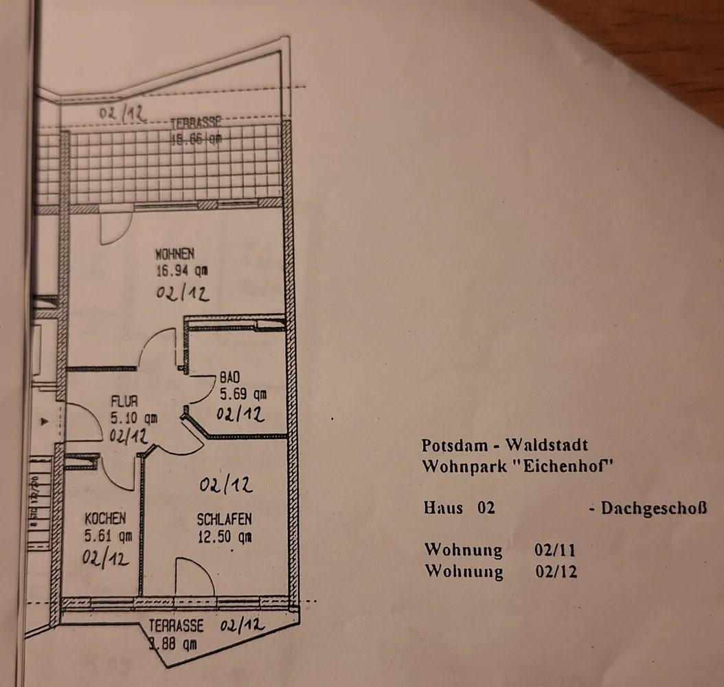 2 Zimmer Wohnung mit 55 m² in Potsdam – Bild 1