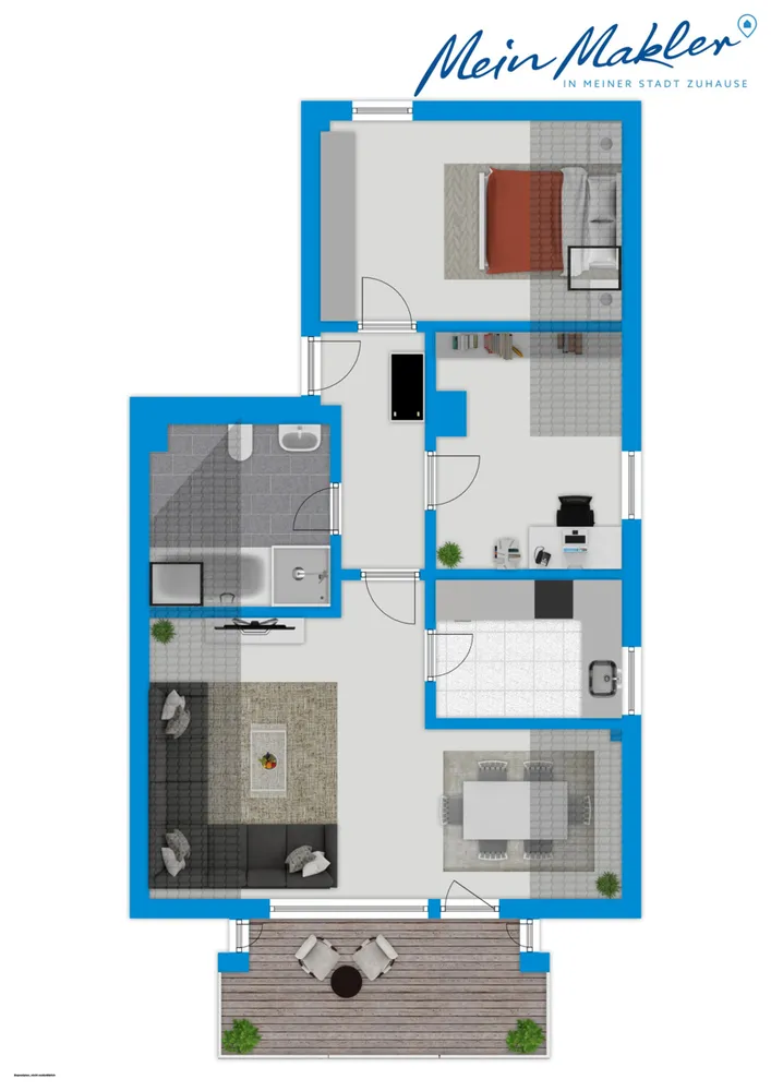 3 Zimmer Wohnung mit 78 m² in Essen – Bild 10