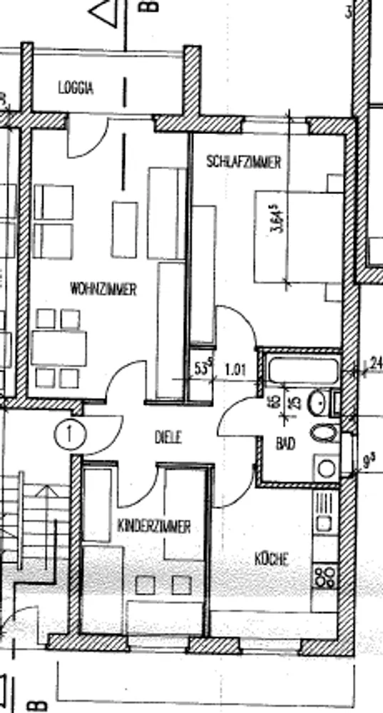 3 room apartment with 70 m² in Cologne – Photo 5