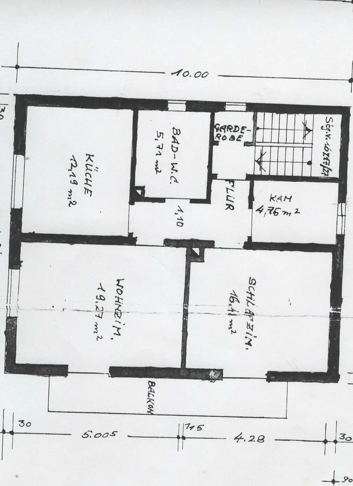 4 Zimmer Wohnung mit 66 m² in München – Bild 8