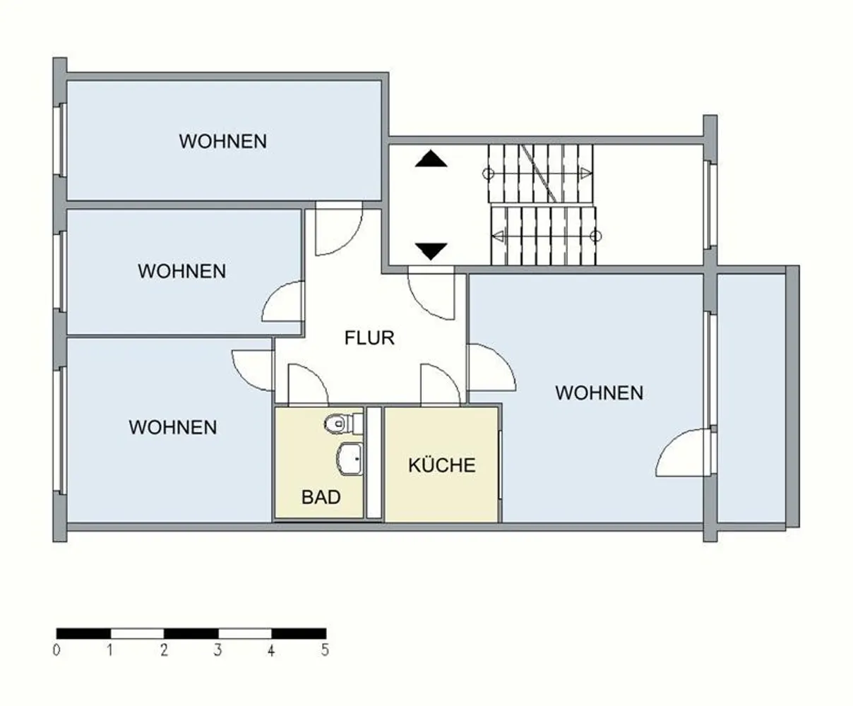 4 Zimmer Wohnung mit 76 m² in Neubrandenburg – Bild 6