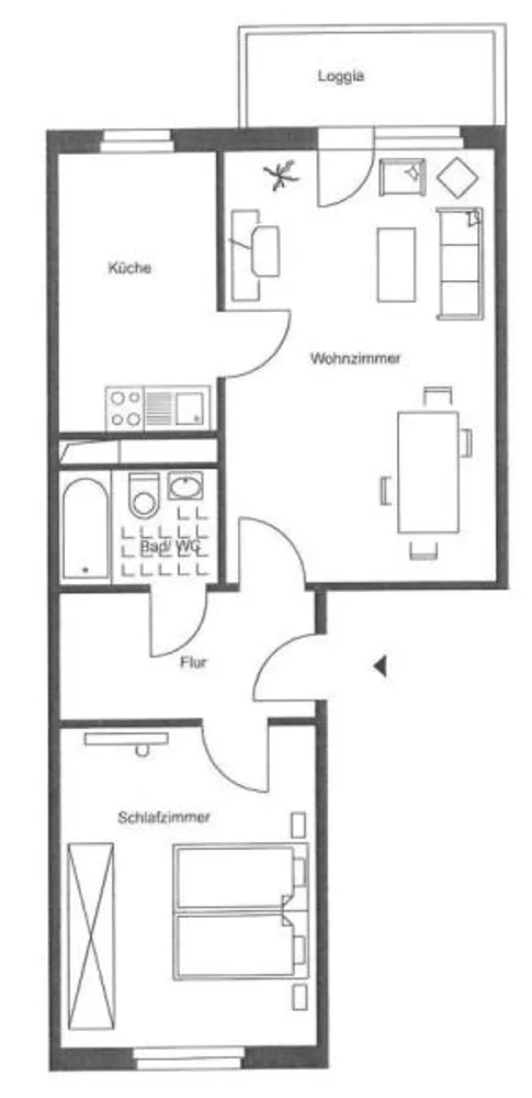 2 Zimmer Wohnung mit 54 m² in Berlin – Bild 5
