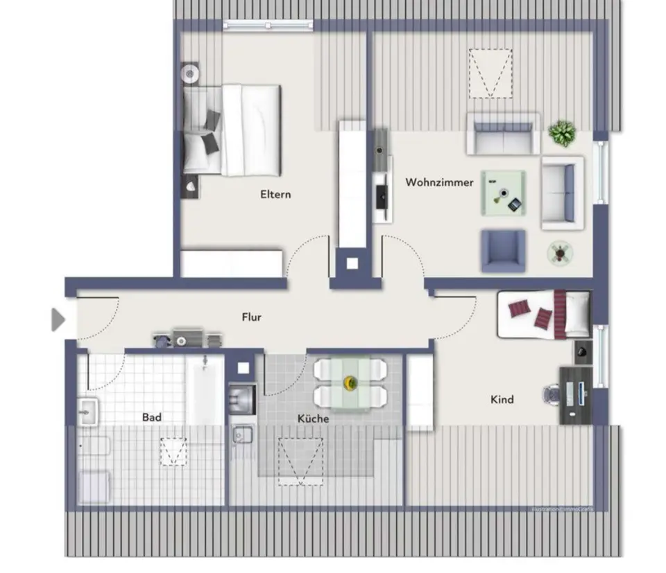 4 Zimmer Wohnung mit 130 m² in Biberach an der Riß – Bild 9