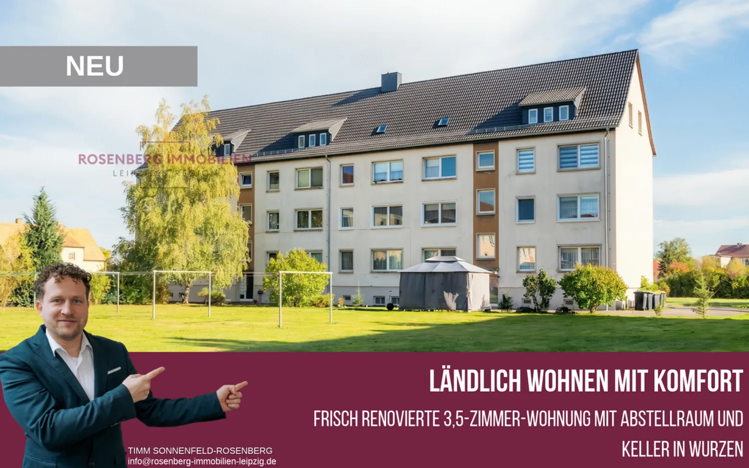 4 Zimmer Wohnung mit 87 m² in Wurzen – Bild 9