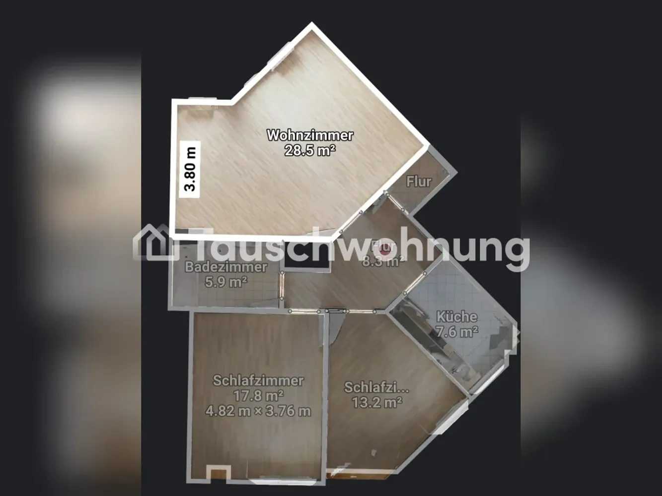 3 room apartment with 80 m² in Hamburg – Photo 3