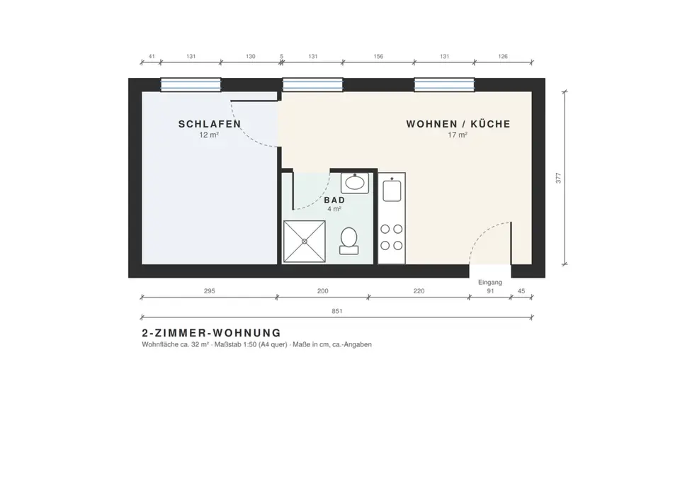 Studio mit 49 m² in Nördlingen – Bild 4