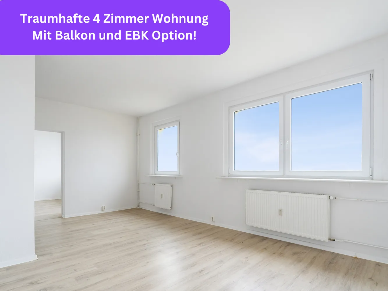 4 Zimmer Wohnung mit 74 m² in Halle (Saale) – Bild 1