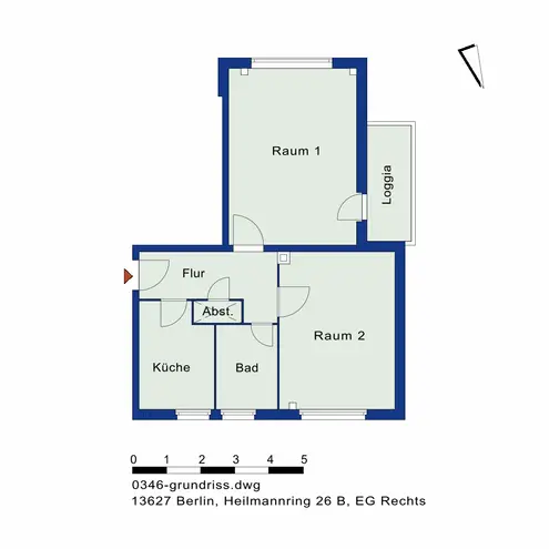 2 Zimmer Wohnung mit 55 m² in Berlin – Bild 6