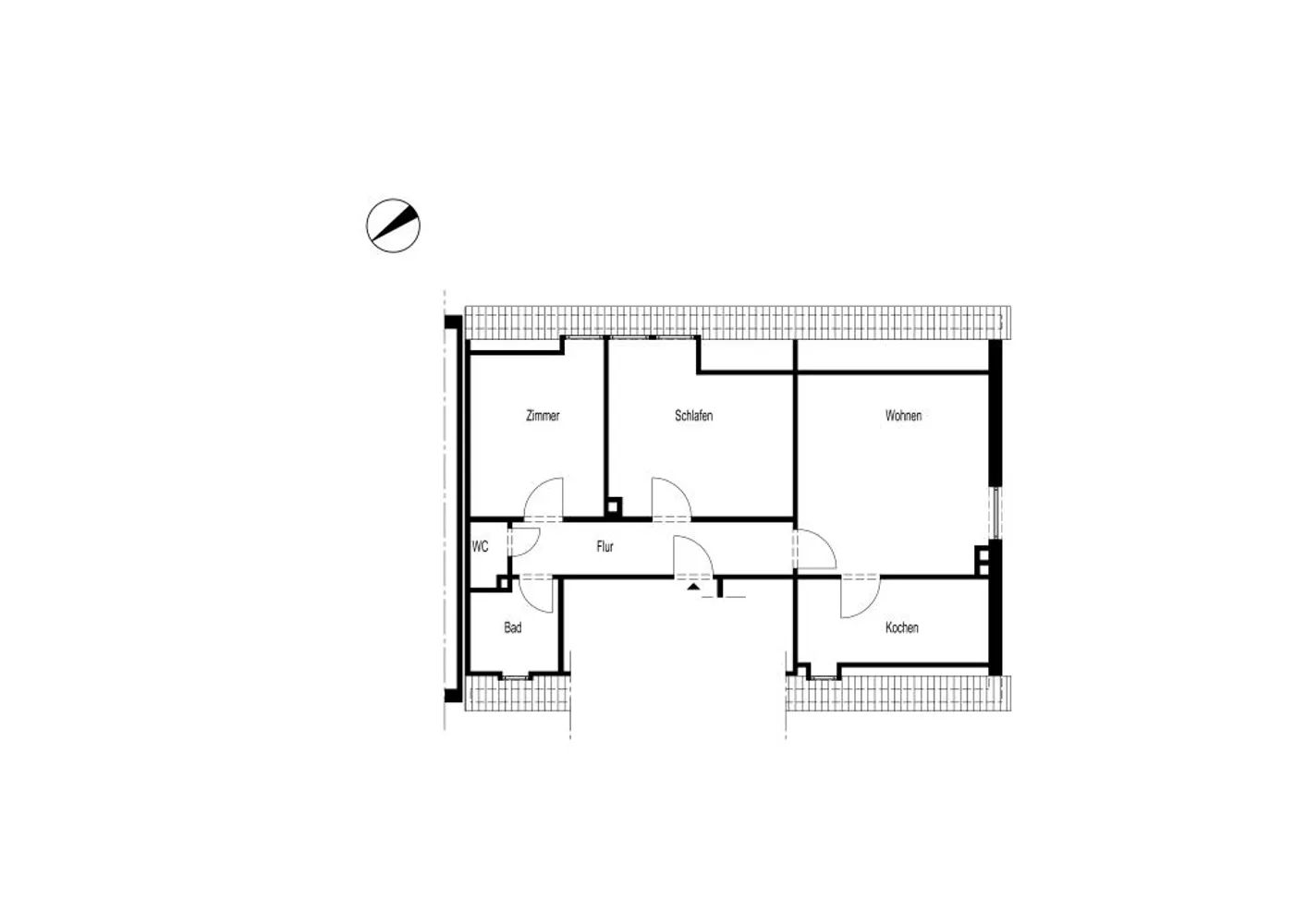 3 Zimmer Wohnung mit 61 m² in Lüdenscheid – Bild 3