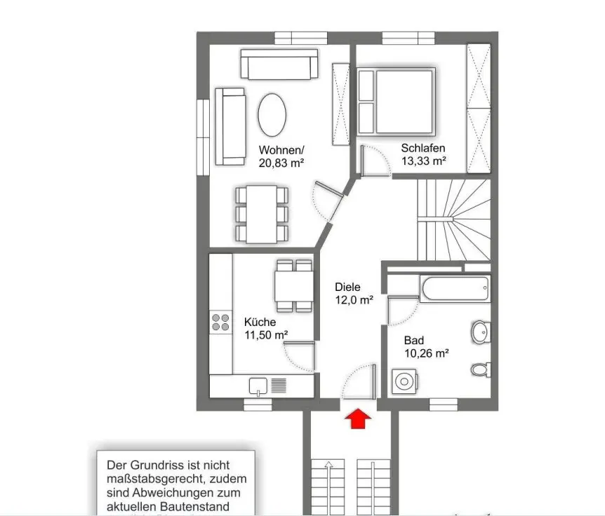 4 Zimmer Wohnung mit 120 m² in Emmendingen – Bild 7