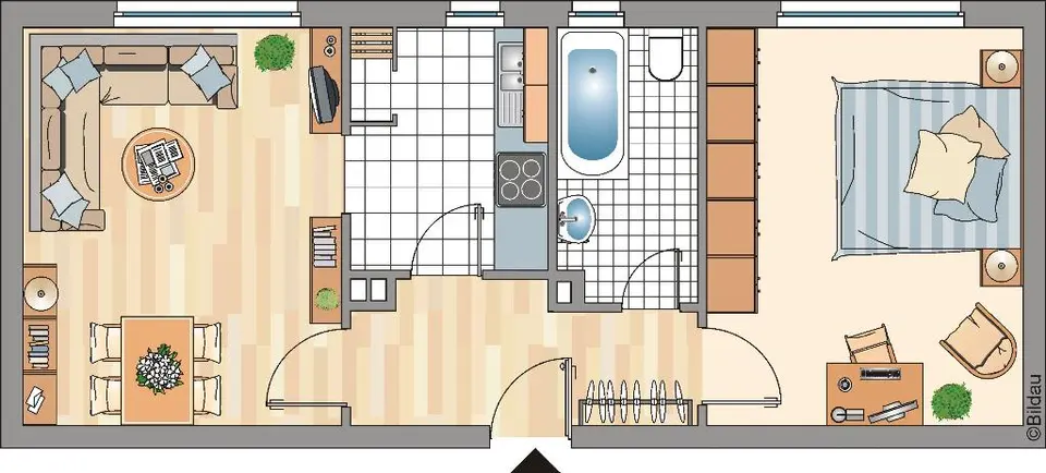 2 Zimmer Wohnung mit 46 m² in Essen – Bild 5