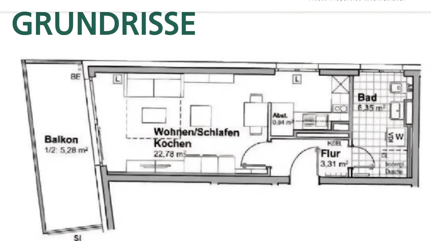 1 Zimmer Wohnung mit 39 m² in München – Bild 11