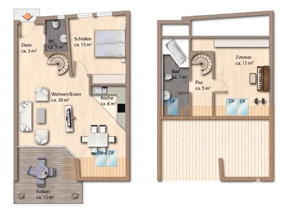 3 Zimmer Wohnung mit 95 m² in Dietzenbach – Bild 5
