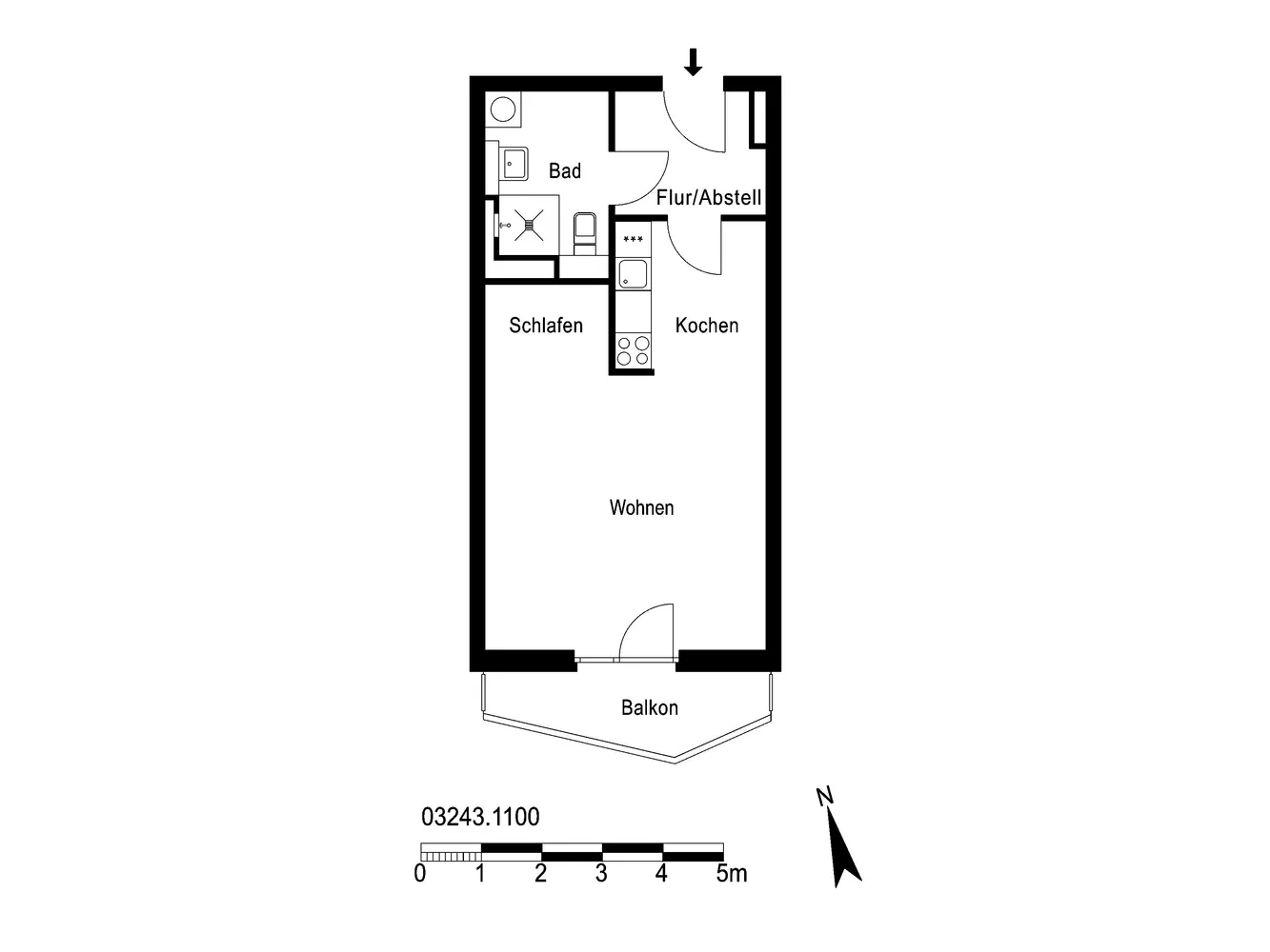 1 Zimmer Wohnung mit 43 m² in Berlin – Bild 10
