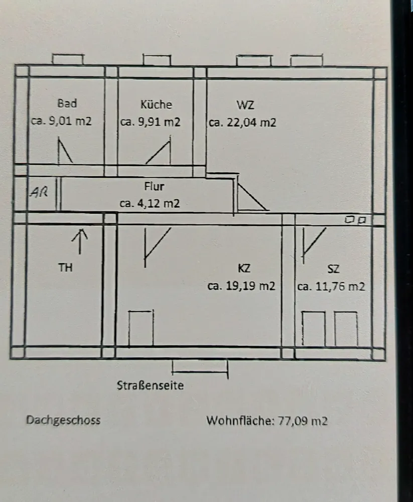 3 Zimmer Wohnung mit 77 m² in Rostock – Bild 11
