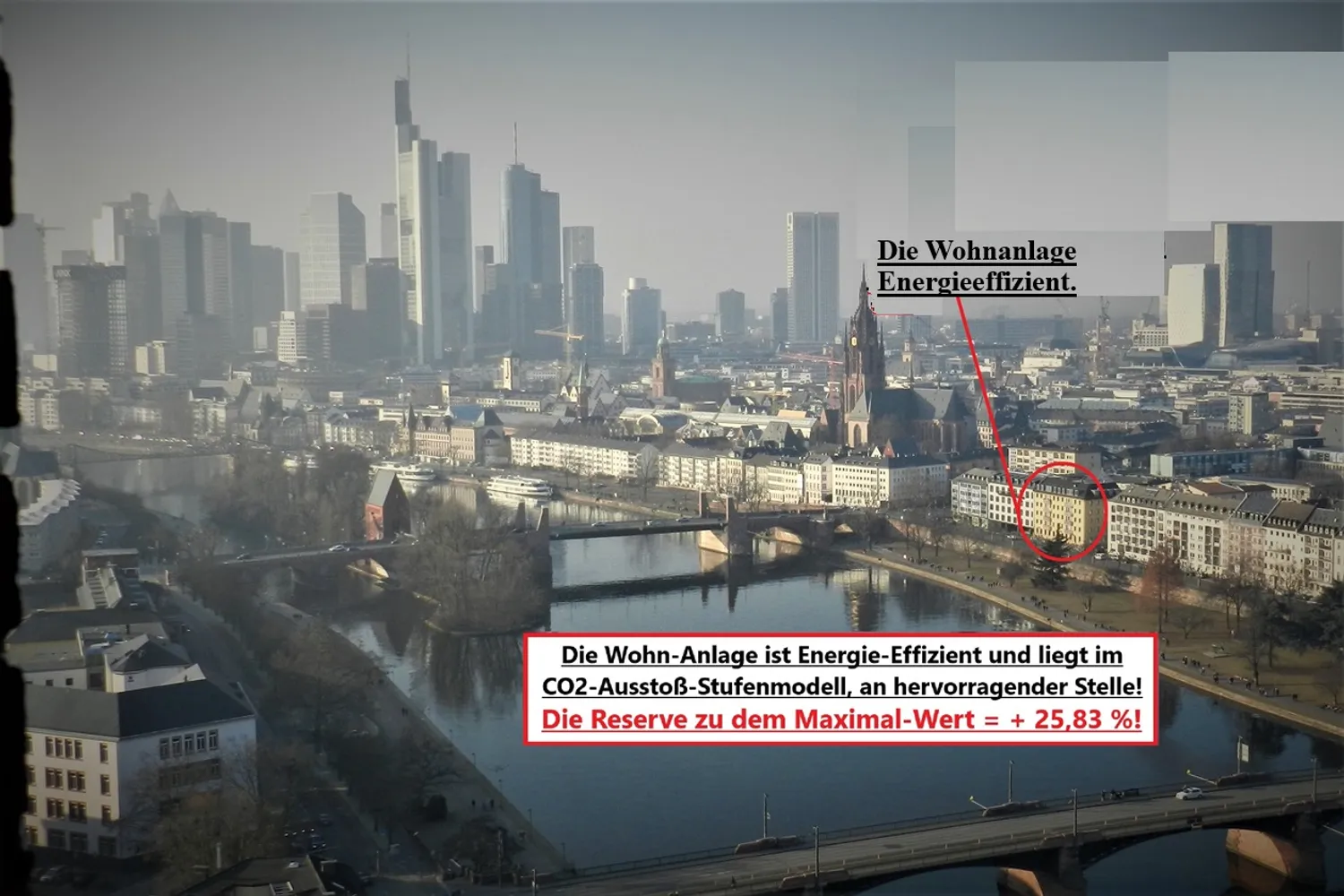 2 room apartment with 47 m² in Frankfurt am Main – Photo 1
