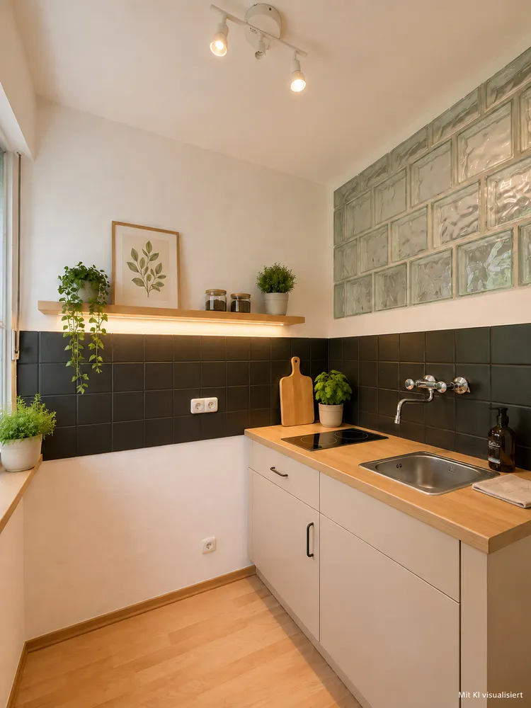 1 room apartment with 40 m² in Essen – Photo 5