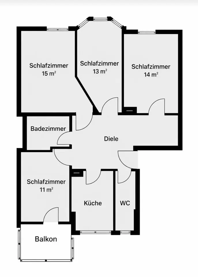 WG-Zimmer mit 11 m² in Nürnberg – Bild 9