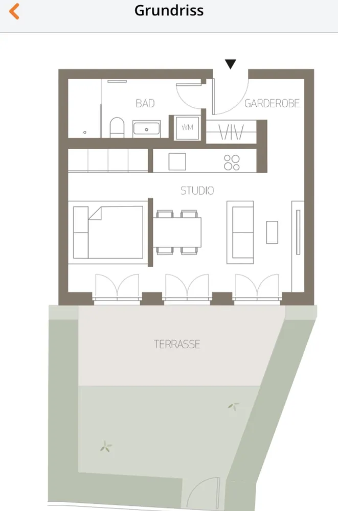 2 Zimmer Wohnung mit 42 m² in Regensburg – Bild 3