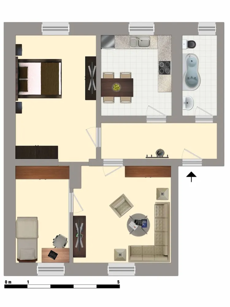 3 Zimmer Wohnung mit 59 m² in Merseburg – Bild 11