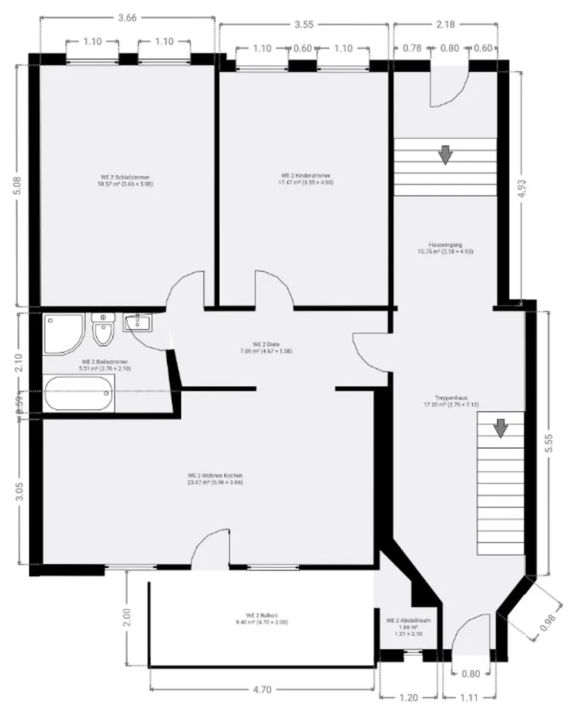 3 Zimmer Wohnung mit 79 m² in Chemnitz – Bild 11