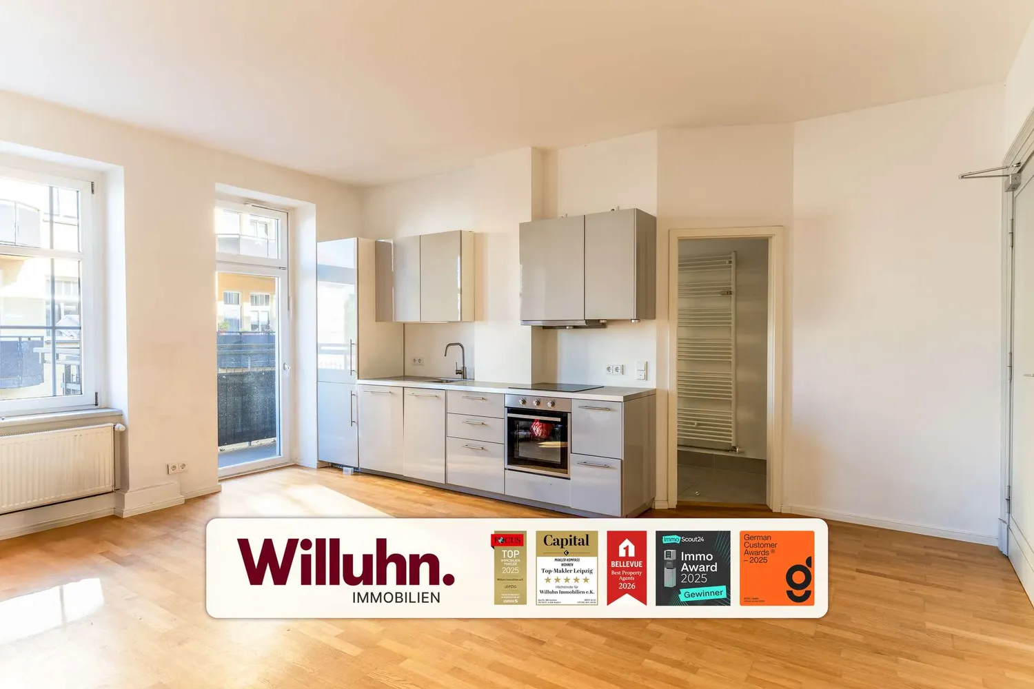 3 Zimmer Wohnung mit 76 m² in Leipzig – Bild 1