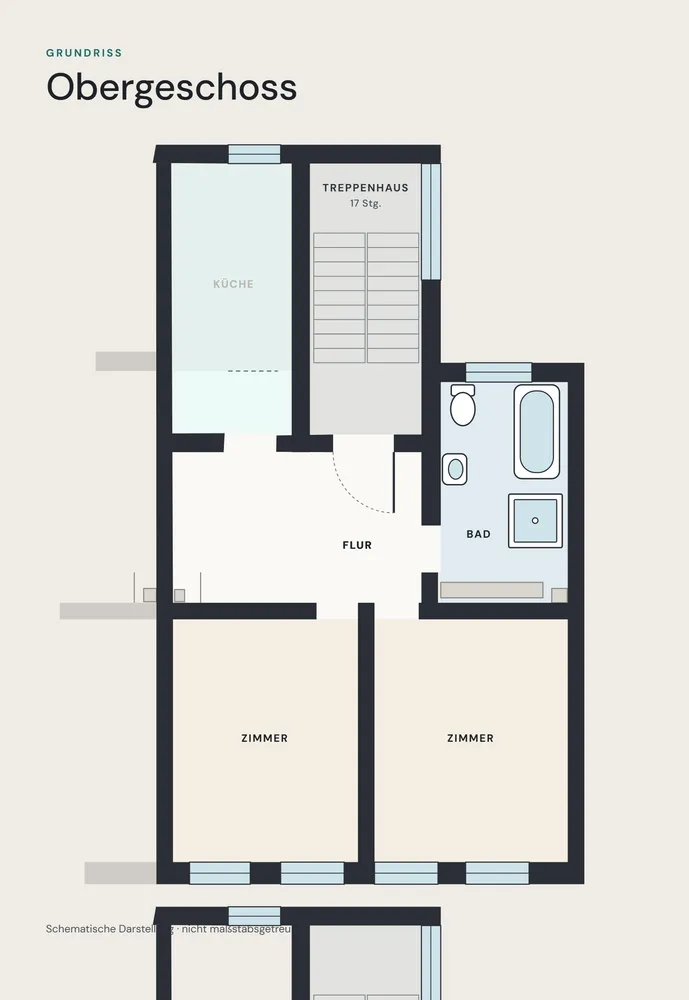 2 room apartment with 56 m² in Neu-Isenburg – Photo 8