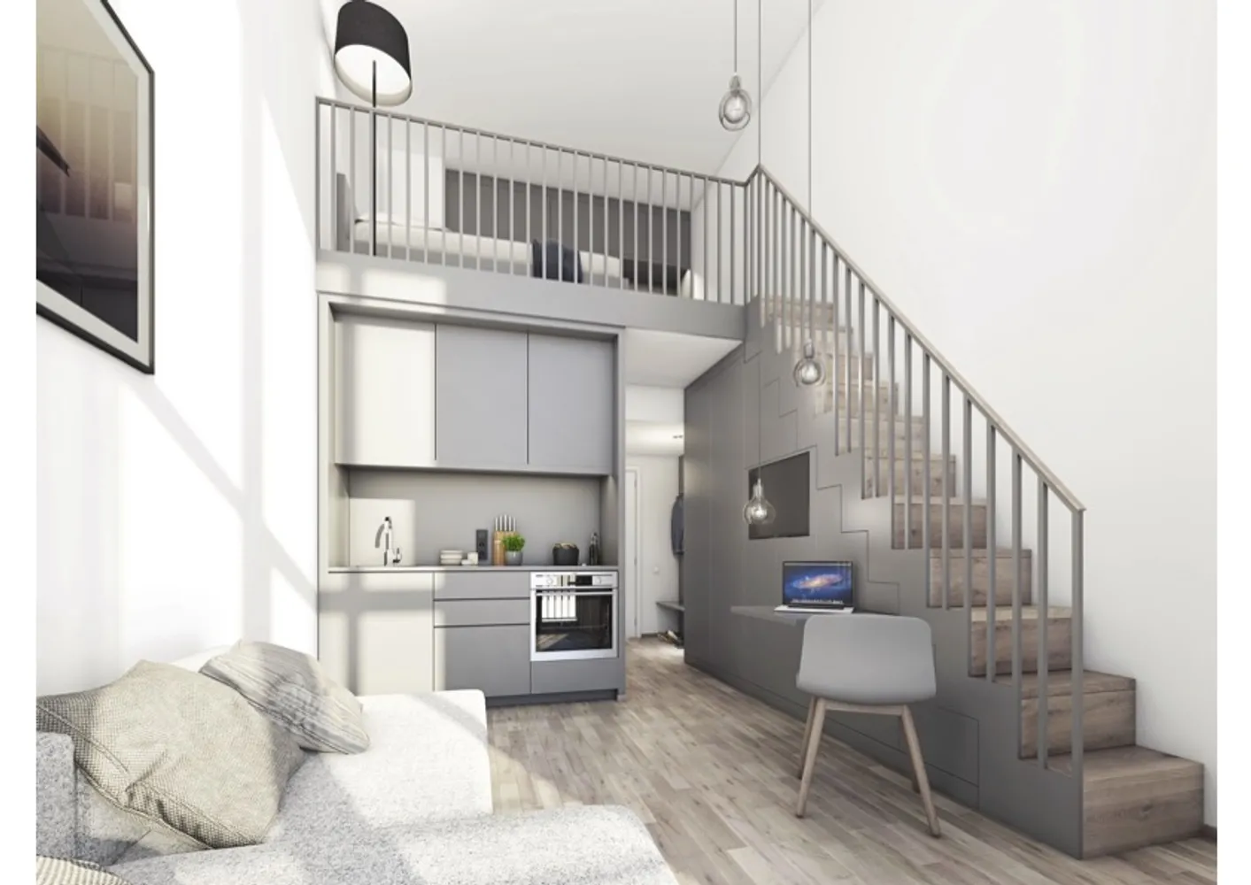 1 Zimmer Wohnung mit 31 m² in München – Bild 1