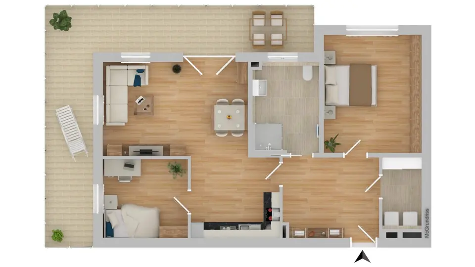 3 Zimmer Wohnung mit 96 m² in Berchtesgaden – Bild 6