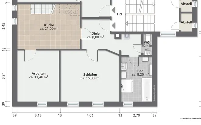 3 room apartment with 88 m² in Chemnitz – Photo 7