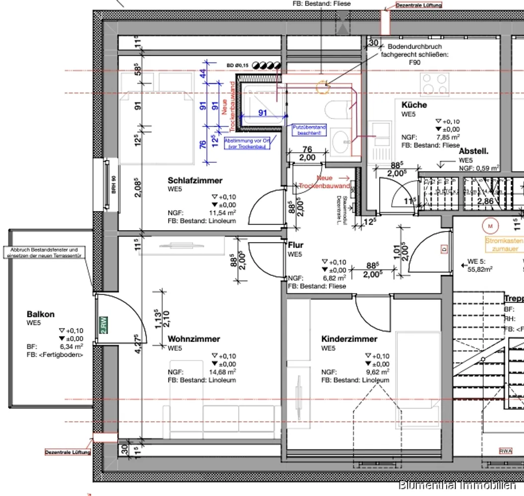 3 Zimmer Wohnung mit 59 m² in Bielefeld – Bild 4