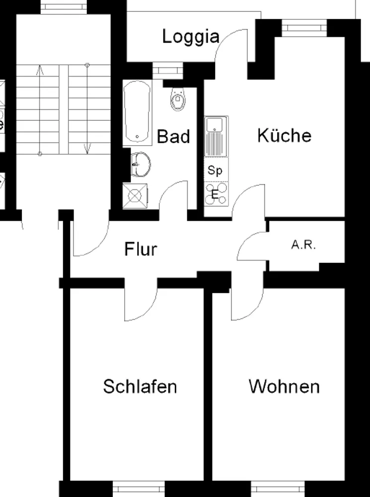 3 Zimmer Wohnung mit 65 m² in Herne – Bild 2