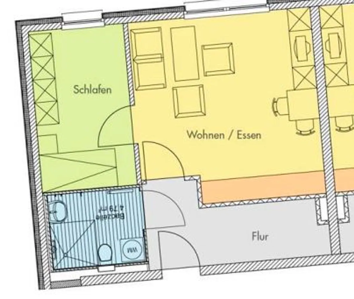2 Zimmer Wohnung mit 46 m² in Bonn – Bild 3