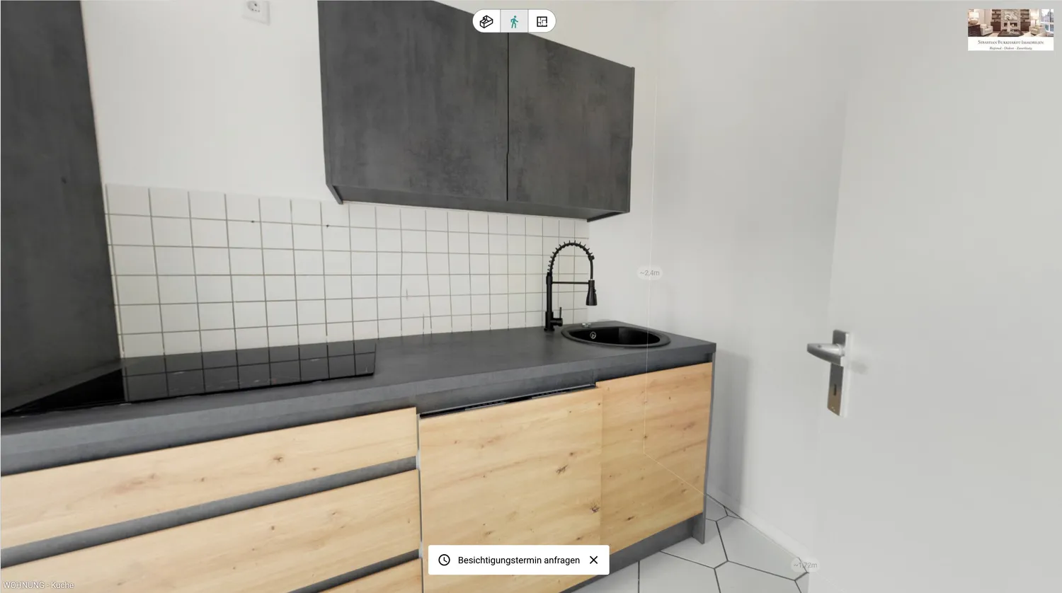 2 Zimmer Wohnung mit 54 m² in Erfurt – Bild 3