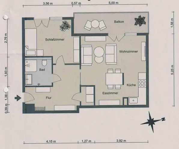 2 Zimmer Wohnung mit 58 m² in Karlsruhe – Bild 5