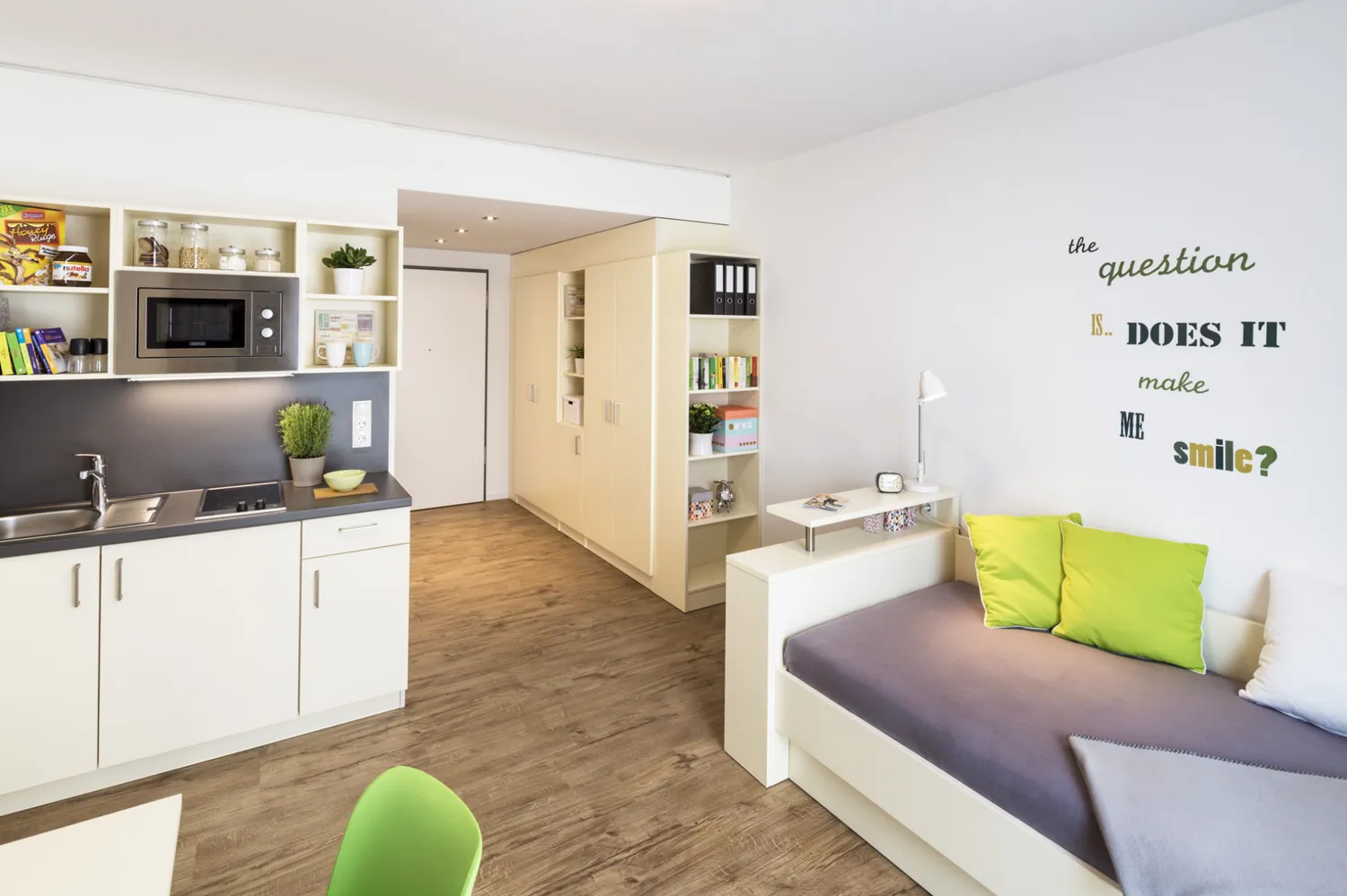 1 room apartment with 22 m² in Darmstadt – Photo 3