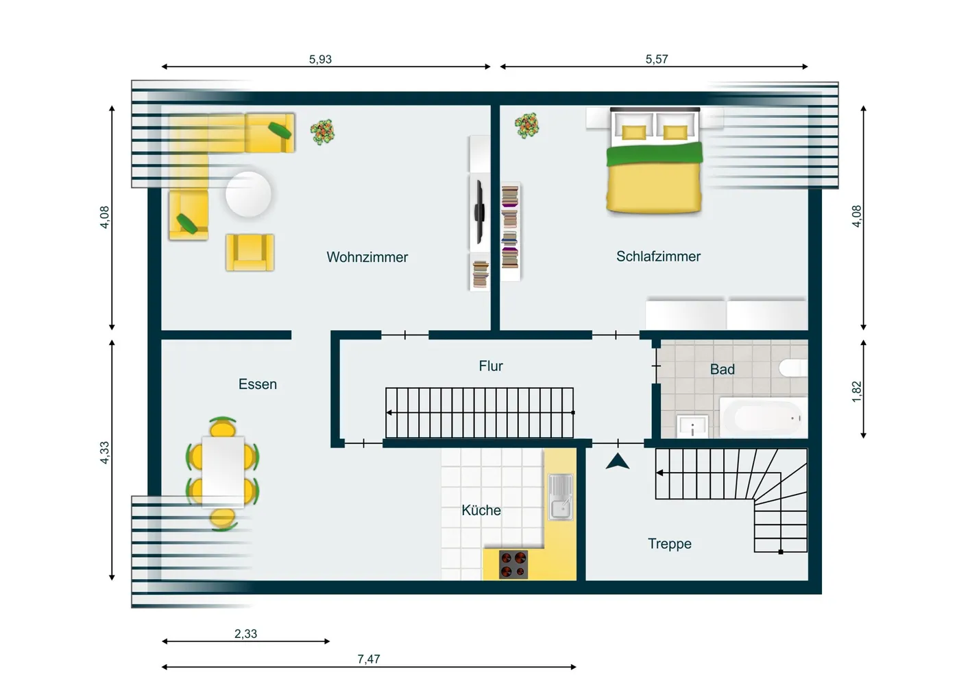 4 Zimmer Wohnung mit 120 m² in Köln – Bild 11