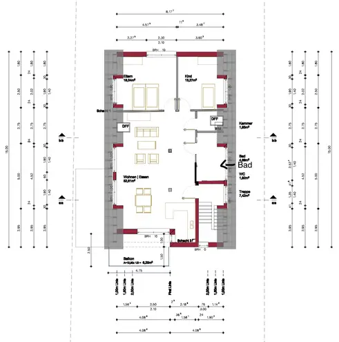 3 Zimmer Wohnung mit 99 m² in Mannheim – Bild 6