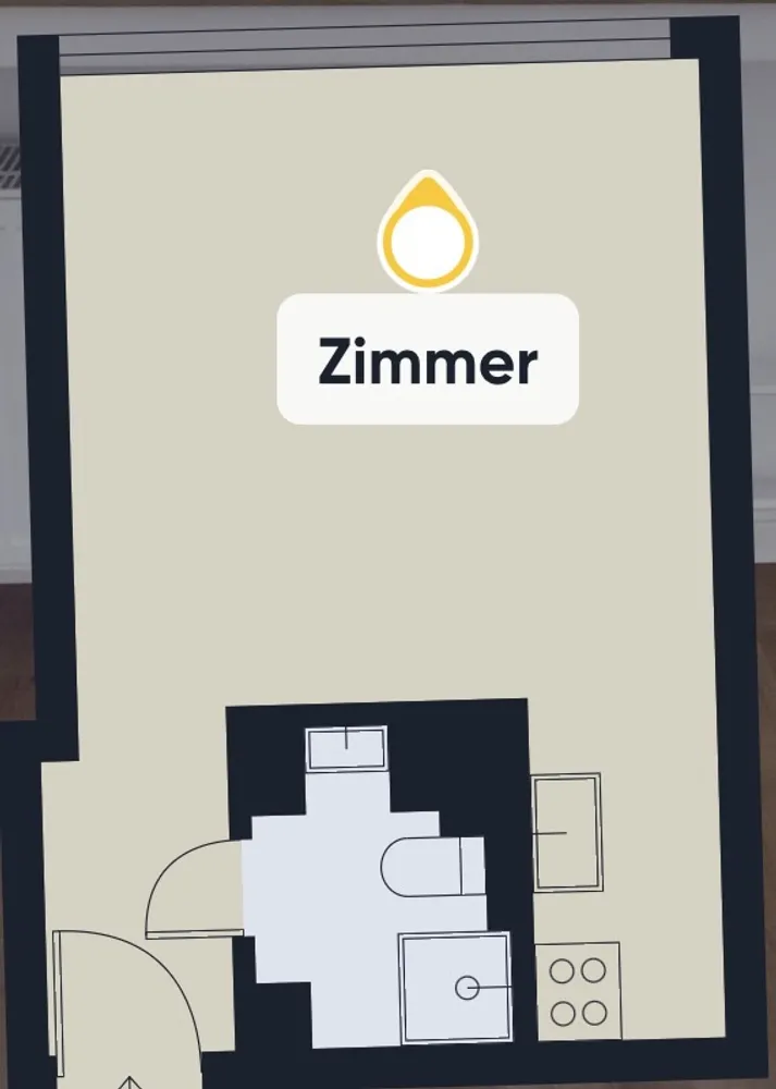 1 Zimmer Wohnung mit 26 m² in Essen – Bild 1