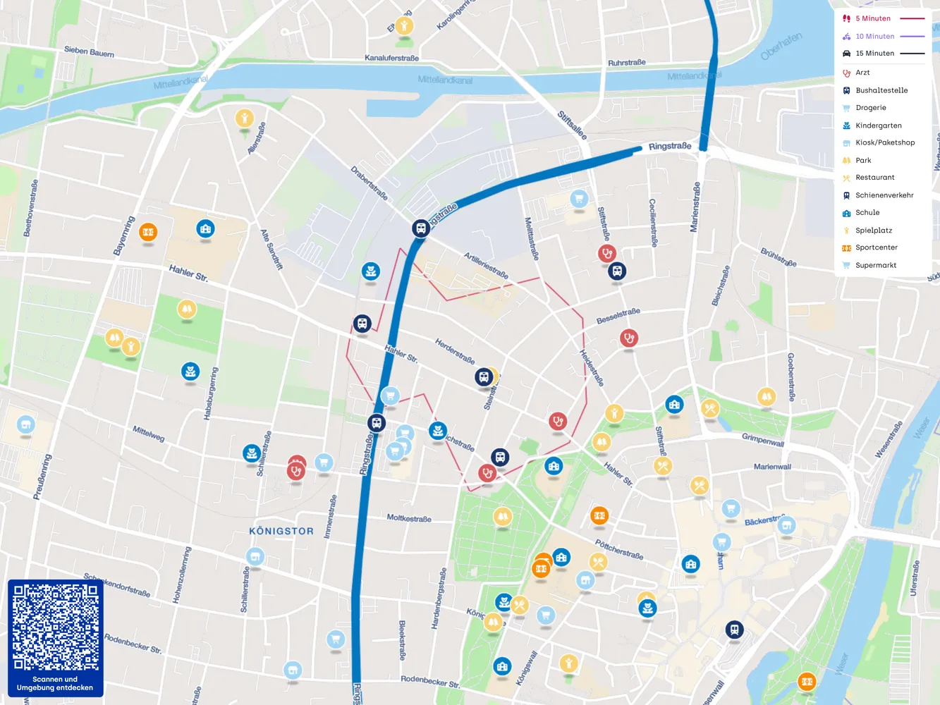 4 Zimmer Wohnung mit 119 m² in Minden – Bild 5