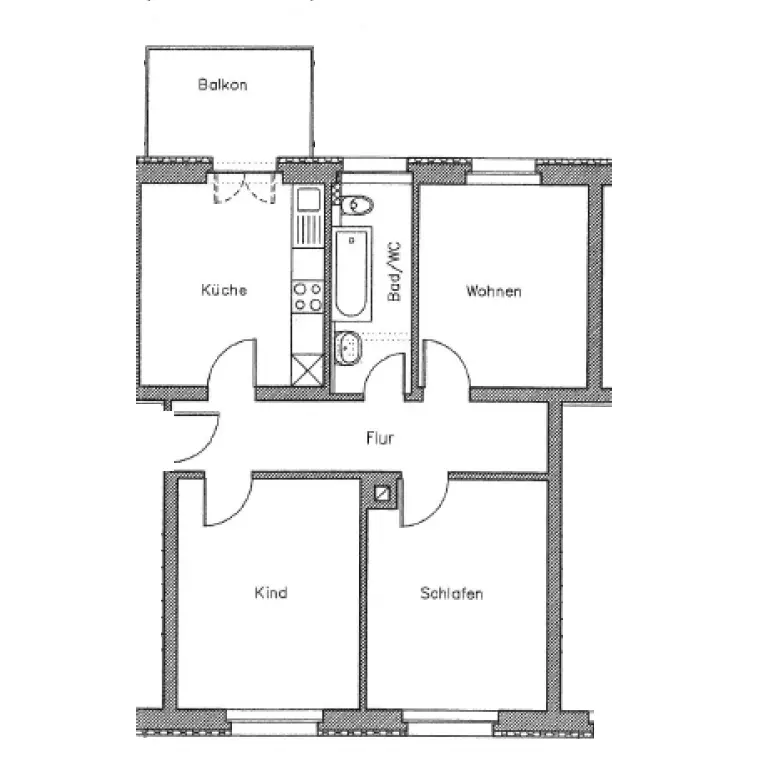 3 Zimmer Wohnung mit 69 m² in Singen – Bild 10
