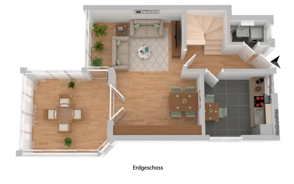 3 Zimmer Haus mit 102 m² in Rostock – Bild 9