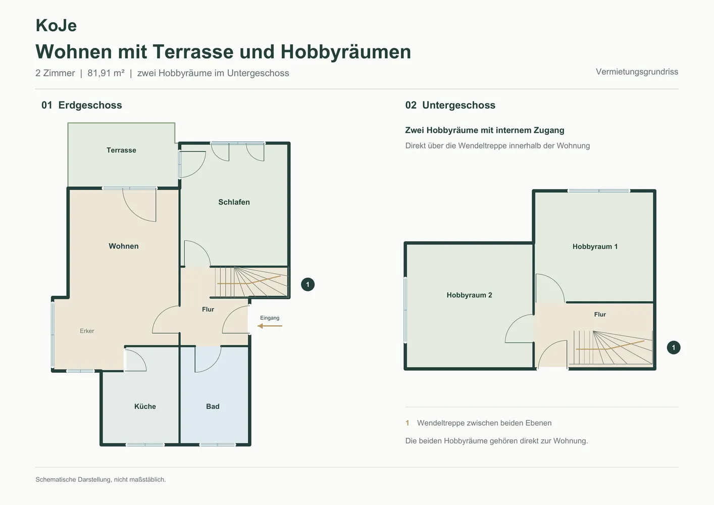 2 Zimmer Wohnung mit 82 m² in Berlin – Bild 10