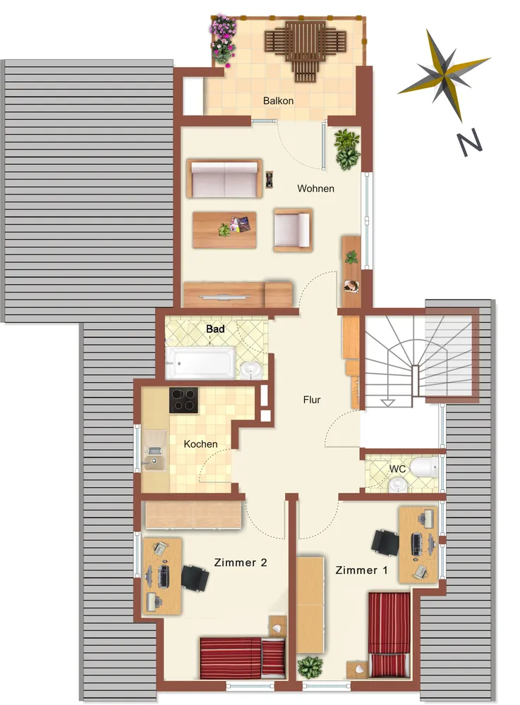 WG-Zimmer mit 10 m² in Stuttgart – Bild 1