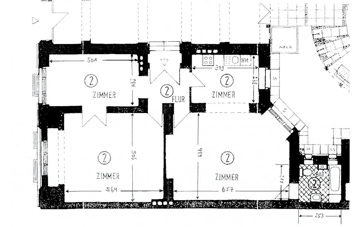 3 Zimmer Wohnung mit 107 m² in Berlin – Bild 12