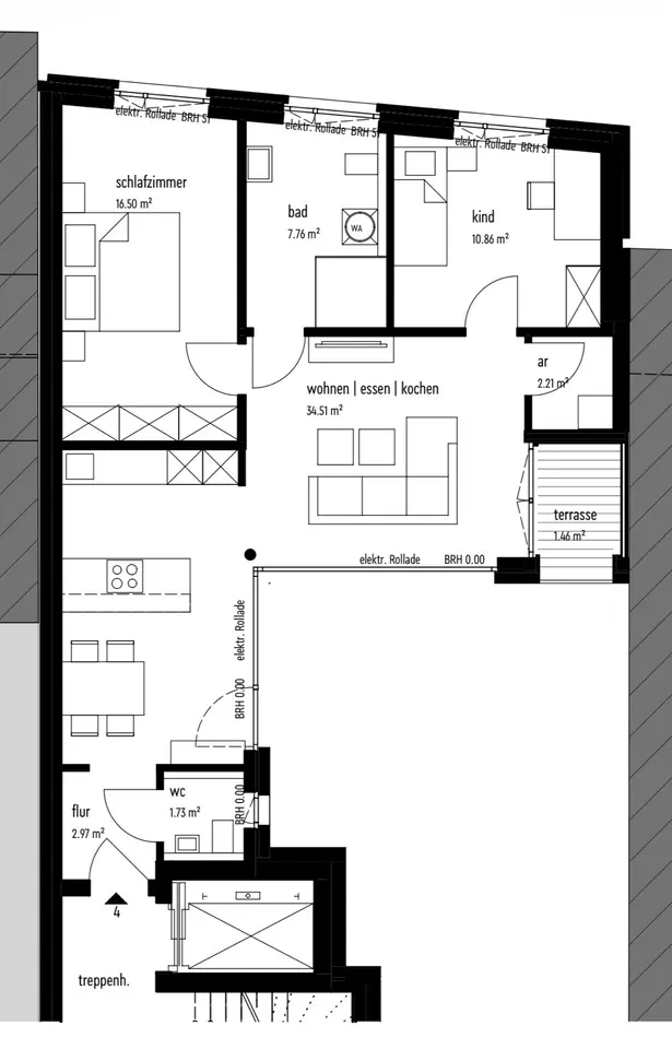 2 Zimmer Wohnung mit 48 m² in Rheine – Bild 4
