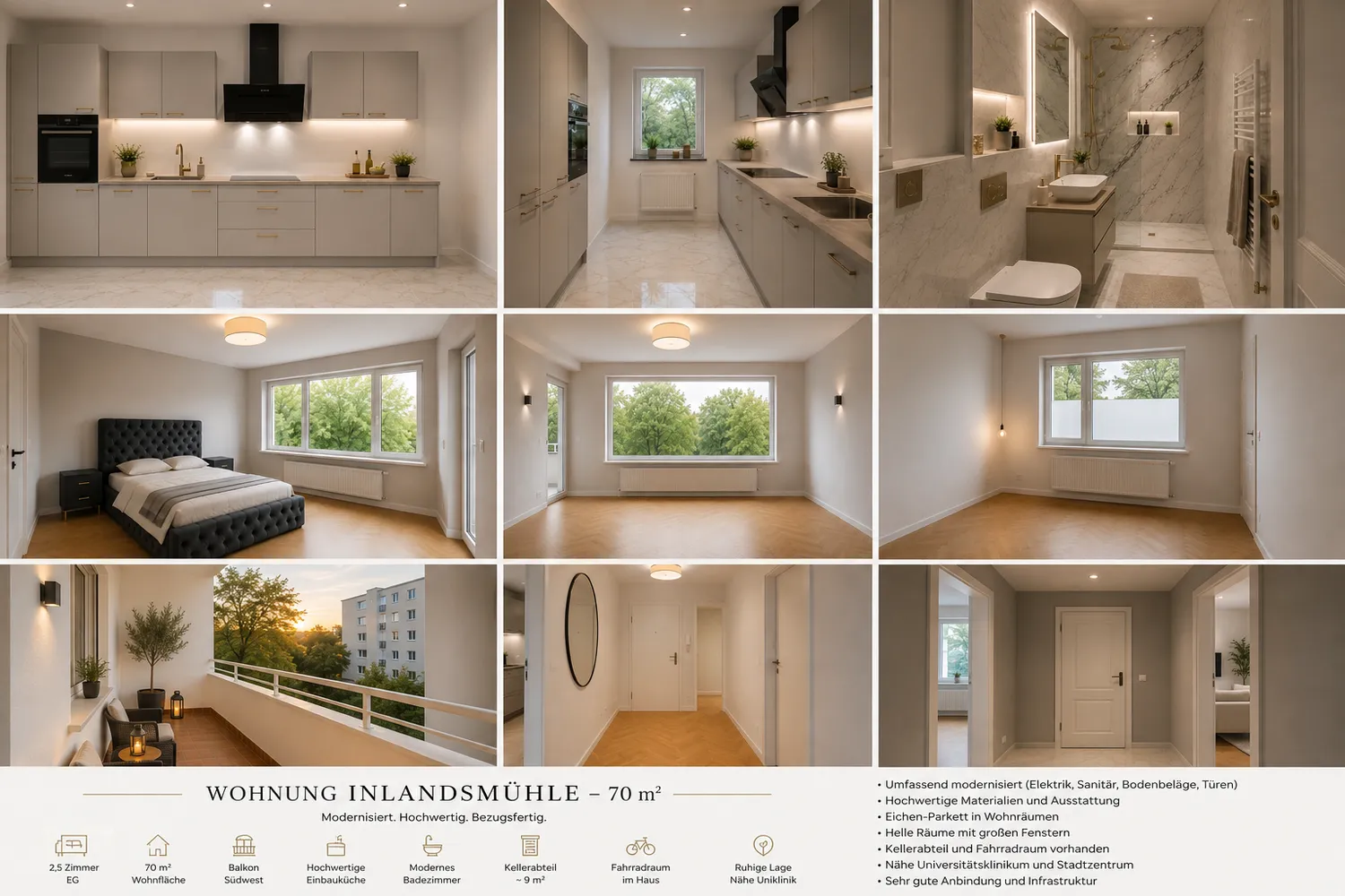 4 Zimmer Wohnung mit 71 m² in Würzburg – Bild 10