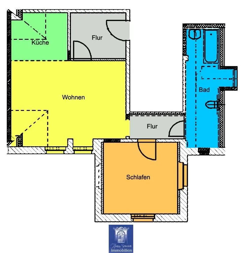 2 Zimmer Wohnung mit 61 m² in Pirna – Bild 6