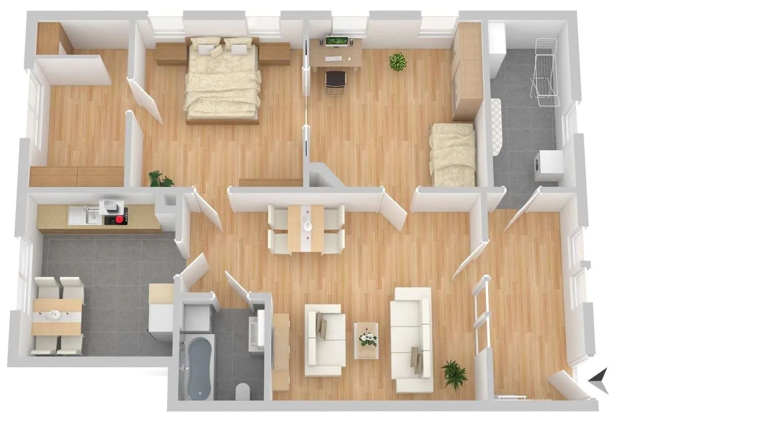 3 Zimmer Wohnung mit 112 m² in Achim – Bild 6